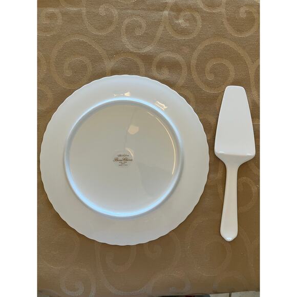 Mikasa Bone China Cake Plate & Server April Rose Pattern Made in Japan 11.5” - Picture 2 of 3